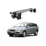 Bare transversale aluminiu pentru Ford Focus II Combi 2004-2011, plafon neted