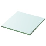 Raft din sticla transparenta 20 x 20 cm