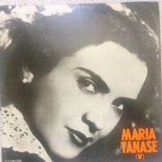 maria tanase V din cantecele mariei disc vinyl lp muzica populara EPE 01282 VG