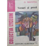 VERSURI SI PROZA-GEORGE BACOVIA-186824
