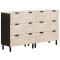 Bufet 2 buc. 60 x 33 x 75 cm Lemn de mango solid - 2