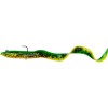 Naluca Savage Gear 4D Real Eel 20cm 38g Firetiger PHP - Scanare 3D, Aroma, Carlig J, Ancore