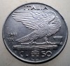 2.312 ITALIA WWII VITTORIO EMANUELE III 50 CENTESIMI 1941 R MAGNETICA, Europa