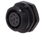 Soclu SP17 mamă PIN 7 IP68 700V 5A lipire 0,75mm2