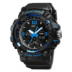 Ceas Militar Army Tio Cronograf Digital Quartz Sport Rezistent la apa si socuri