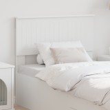 vidaXL Tăblie cap Alb 90 cm Lemn compozit 888462