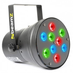 Beamz BEAM Z LED PAR36 Spot, LED efect de lumina, 9X 1W DMX foto