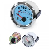Manometru de presiune a uleiului Instrument de instalare suplimentar Universal 52mm Plasma Albastru Iluminat Performance AutoTuning