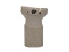 Maner Vertical Scurt RIS Big Dragon Dark Earth Airsoft, Polimer, 80mm