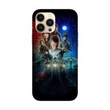 Husa compatibila cu Apple iPhone 14 Pro Max model Stranger Things The Massacre at Hawkins Lab, Silicon, TPU, Viceversa, Transparent, Carcasa