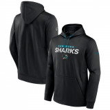 San Jose Sharks hanorac de bărbați cu glugă RINK Performance Black-Active Blue - L, Fanatics Branded