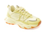 Cumpara ieftin Pantofi sport TEPOR galbeni, TP62, din material textil