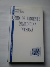 GHID DE URGENTE IN MEDICINA INTERNA sub redactia Mircea BEURAN