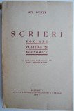 Scrieri Sociale, Politice si Economice &ndash; An. Gusti, Carte Veche