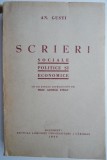 Scrieri sociale, politice si economice &ndash; An. Gusti