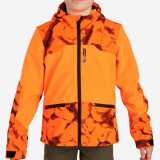 Jachetă SOFTSHELL SG500 Fluorescentă Copii, Solognac