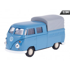 Model 1:34, Volkswagen T1 Cabin Pick Up, Albastru-gri A00880T1NS