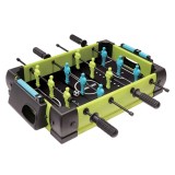 Fotbal de Masa eMazing, 12 Jucatori, Panou Scor, Metal/ABS, 36.5cm, Verde - Joc Foosball Portabil Copii si Adulti