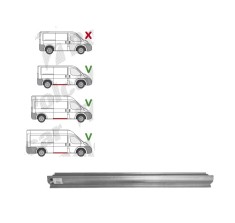 Prag CITROEN JUMPER (250), 09.2006-08.2014; JUMPER, 06.2014-; FIAT DUCATO (250), 09.2006-08.2014; DUCATO, 06.2014-; PEUGEOT BOXER (250), 09.2006-08.2
