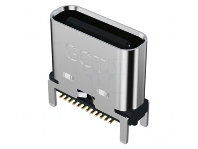 Soclu USB C SMT Vertical, USB 3.2, 5A foto