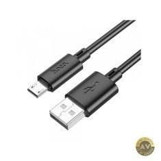 Cablu Date si Incarcare USB-A - microUSB HOCO X88 18W 1m Negru
