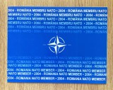 ROMANIA 2004- ROMANIA MEMBRA A NATO, PLIANT CU COALA MICA, MNH - LP 1633b