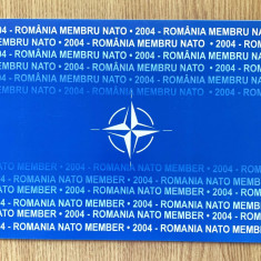 ROMANIA 2004- ROMANIA MEMBRA A NATO, PLIANT CU COALA MICA, MNH - LP 1633b
