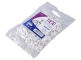 TIE10 Element de susținere natural pe cablu rotund 100 buc cu cui