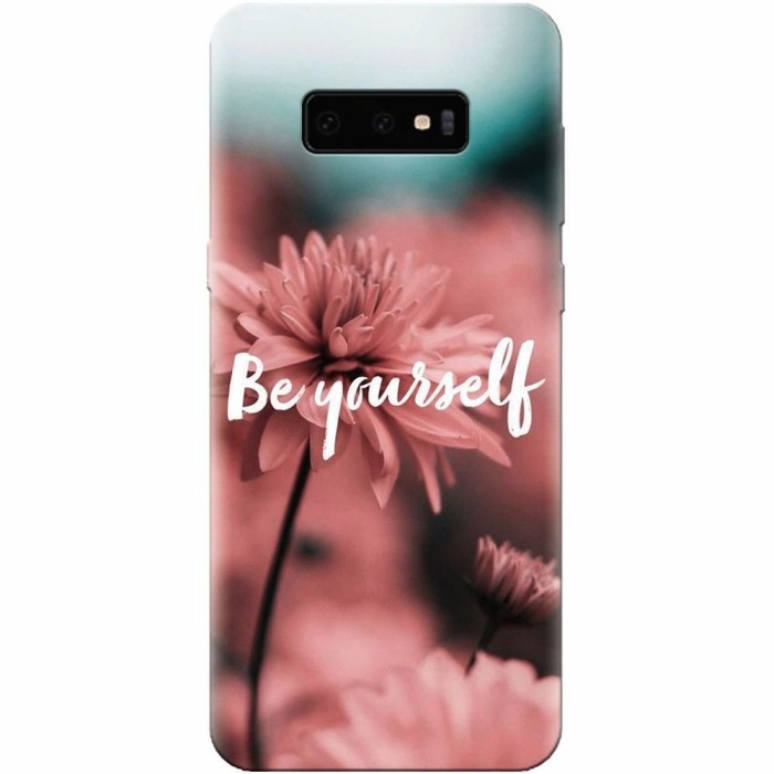 Husa silicon personalizata pentru Samsung Galaxy S10 Lite, Be Yourself