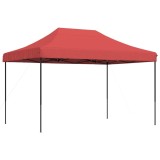 Cumpara ieftin Cort de petrecere pliabil Pop-Up, 410x279x315 cm, visiniu