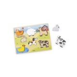 Puzzle senzorial incastrat - Ferma, Viga