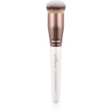 Luvia Cosmetics Prime Vegan Blurring Buffer perie pentru pudra sau machiaj 115 (Pearl White / Metallic Coffee Brown) 1 buc