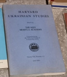 Harvard Ukrainian Studies - The Kiev Mohyla Academy Vol VIII Nr. 1-2