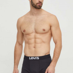 Levi's boxeri 4-pack bărbați, culoarea negru