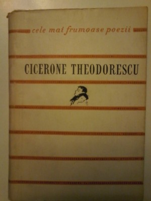 Cicerone Theodorescu - Poezii foto