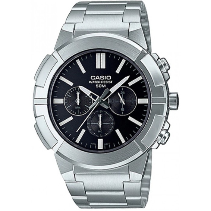Ceas Barbati, Casio, Collection MTP-E MTP-E500D-1AVDF - Marime universala