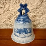 CLOPOTEL DIN PORTELAN FIN- MARCAJ BING &amp; GR&Oslash;NDAHL- EDITIE ANIVERSARA 1978 H13CM