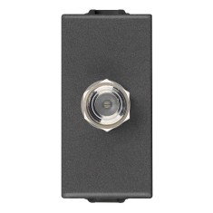 Priza TV de capat tip F 1M Vimar Neve carbon matt 09318.CM