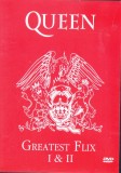 DVD Muzica: Queen - Greatest Flix I &amp; II ( vezi descriere )