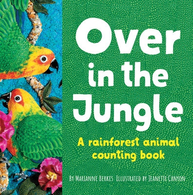 Over in the Jungle: A Rainforest Baby Animal Counting Book foto