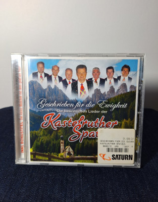 CD Audio - Kastelruther Spatzen, muzica germana folk, 14 melodii, anul 2008 foto