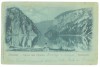 2800 - ORSOVA, Danube Kazan, Litho, Romania - old postcard - used - 1898, Circulata, Printata