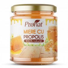 Miere cu propolis, 220g Pronat