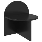 vidaXL Noptieră Stejar Negru 40 x 35,5 x 45,5 cm Lemn prelucrat 8001133