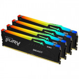 Memorie FURY Beast RGB 128GB DDR5 5200MHz CL40 Quad Channel Kit, Kingston