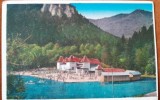 Carte postala, plaja din Tusnad, 1932