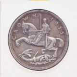 Moneda Marea Britanie Crown 1935 - KM#842 XF ( argint, KGV ), Europa