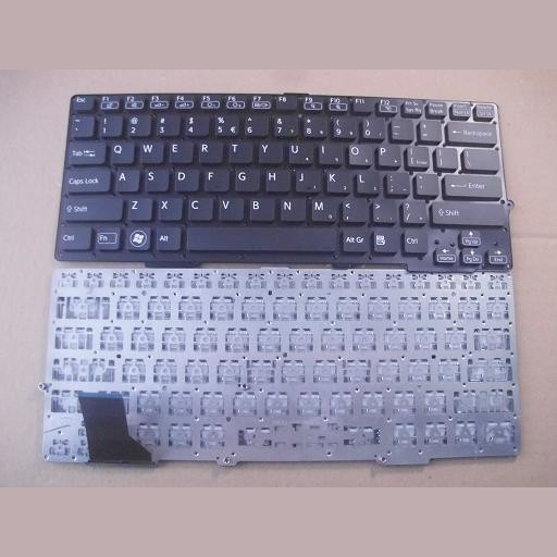 Tastatura laptop noua SONY VAIO SVE13 Black Backlit without frame US