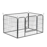 Tarc animale mici companie ABWI-5208 otel 125 x 85 x 70 cm [pro.tec] HausGarden Leisure, [pro.tec]