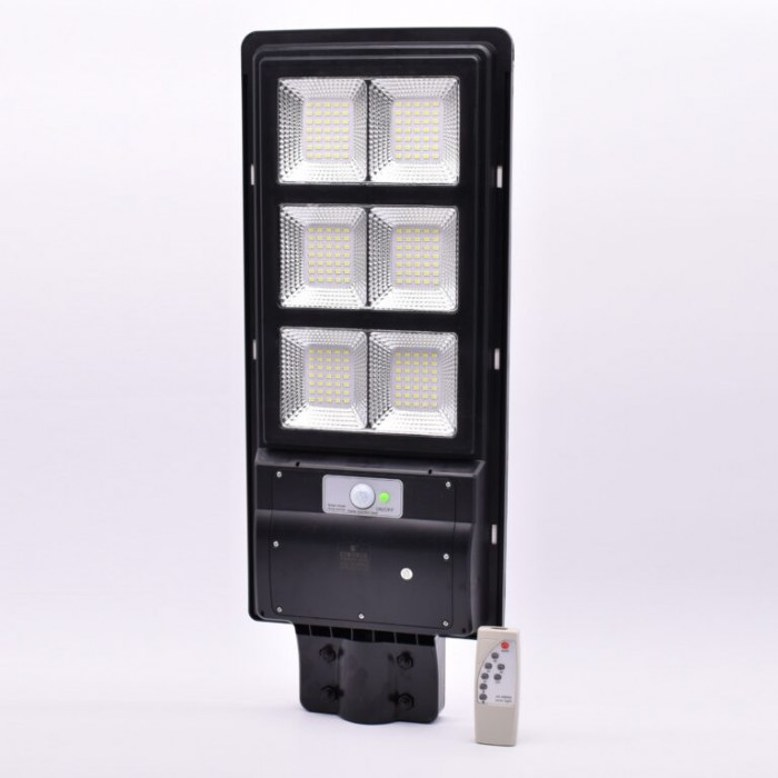 Lampa 300W cu LED SMD, panou solar si telecomanda &ndash; JT-LB300G